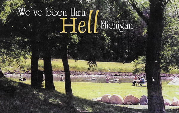 Hell - Old Postcard